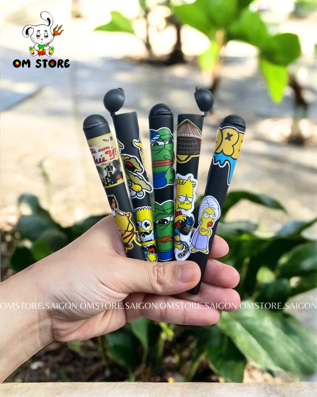 OM® Retro Metal Tube Storage Case
