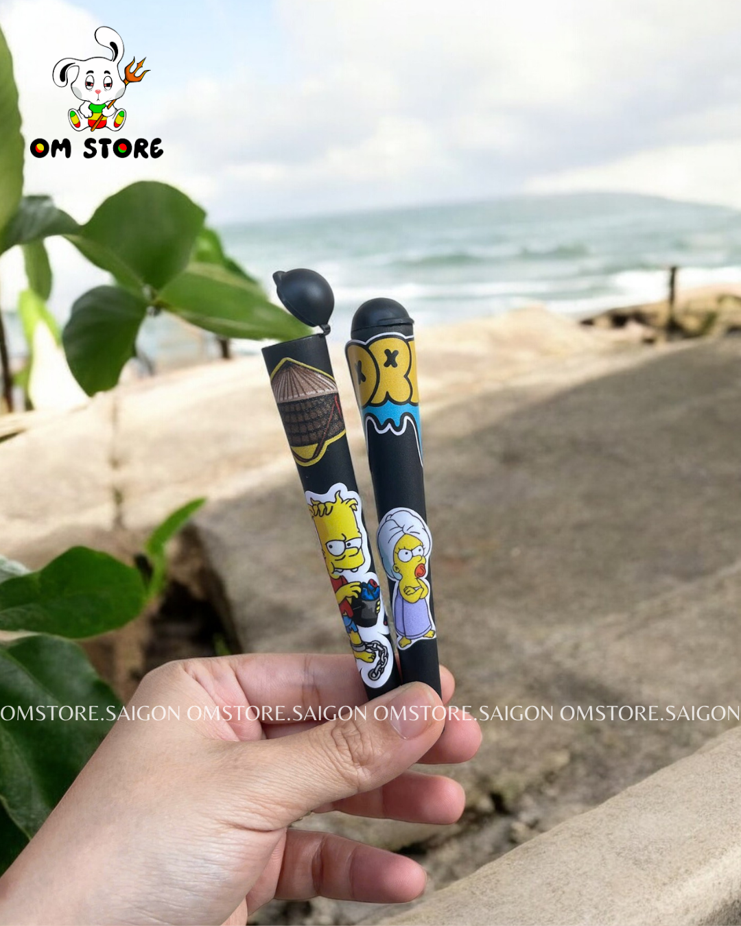 (Freeship) Ống trữ  OM® Retro Metal Tube